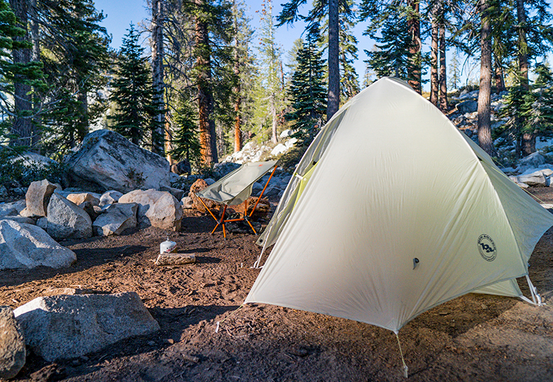 Image of Tent in the Woods